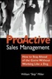 Cover of Proactive Sales Management