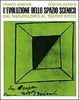 Cover of L'evoluzione dello spazio scenico dal naturalismo al teatro epico