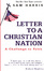 Cover of "Letter to a Christian Nation"