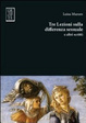 Cover of Tre lezioni sulla differenza sessuale