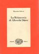 Cover of La melanconia di Albrecht Dürer