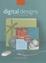 Cover of "Digital Designs for Scrapbooking"