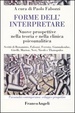 Cover of Forme dell'interpretare