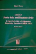 Cover of Lezioni di storia della codificazione civile