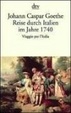 Cover of Reise durch Italien im Jahre 1740