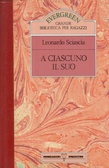 Cover of A ciascuno il suo