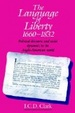 Cover of The Language of Liberty 1660-1832