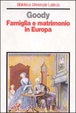Cover of Famiglia e matrimonio in Europa