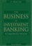 Cover of The Business of Investment Banking
