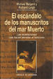 Cover of El escándalo de los manuscritos del mar Muerto