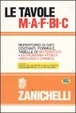 Cover of Le tavole MAFBiC