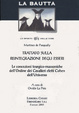 Cover of Trattato sulla reintegrazione degli esseri. Le concezioni teurgico-massoniche dell'Ordine dei cavalieri eletti Cohen dell'universo