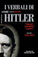Cover of I verbali di Hitler. Vol. 1: 1942-1943.