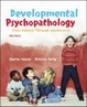 Cover of Developmental Psychopathology from Infancy through Adolescence