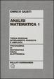 Cover of Analisi matematica 1