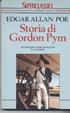 Cover of Storia di Gordon Pym
