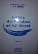 Cover of Lettere dei Mahatma ad A.P. Sinnet vol.2