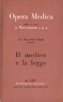 Cover of Il medico e la legge