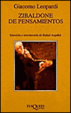 Cover of Zibaldone de pensamientos