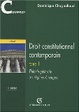 Cover of Droit constitutionnel contemporain