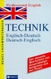 Cover of English-German Technical Dictionary
