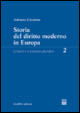 Cover of Storia del diritto moderno in Europa