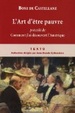 Cover of De l'art d'être pauvre