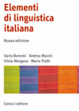 Cover of Elementi di linguistica italiana