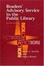 Cover of Readers' Advisory Service in the Public Library