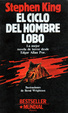 Cover of El ciclo del hombre lobo