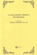 Cover of Le leggende inedite di Virgilio