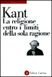 Cover of La religione entro i limiti della sola ragione
