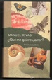 Cover of ¿Qué me quieres, amor?