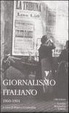 Cover of Giornalismo italiano