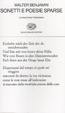 Cover of Sonetti e poesie sparse