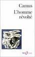 Cover of L'Homme Revolté