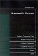 Cover of Selections For Contracts, 2003