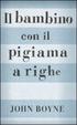 Cover of Il bambino con il pigiama a righe