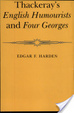 Cover of Thackeray's English humourists and four Georges