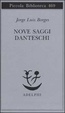 Cover of Nove saggi danteschi