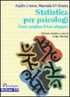 Cover of Statistica per psicologi