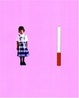 Cover of The Little Girl And the Cigarette