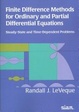 Cover of Finite difference methods for ordinary and partial differential equations