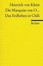 Cover of Die Marquise Von O. / Das Erdbeben in Chili