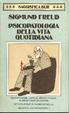 Cover of Psicopatologia della vita quotidiana