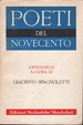 Cover of Poeti del Novecento