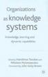 Cover of Organizations as Knowledge Systems