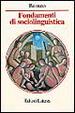 Cover of Fondamenti di sociolinguistica