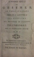 Cover of I nuovi idillj di Gessner in versi italiani con una lettera del medesimo sul dipingere di paesetti