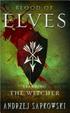 Cover of Blood of Elves